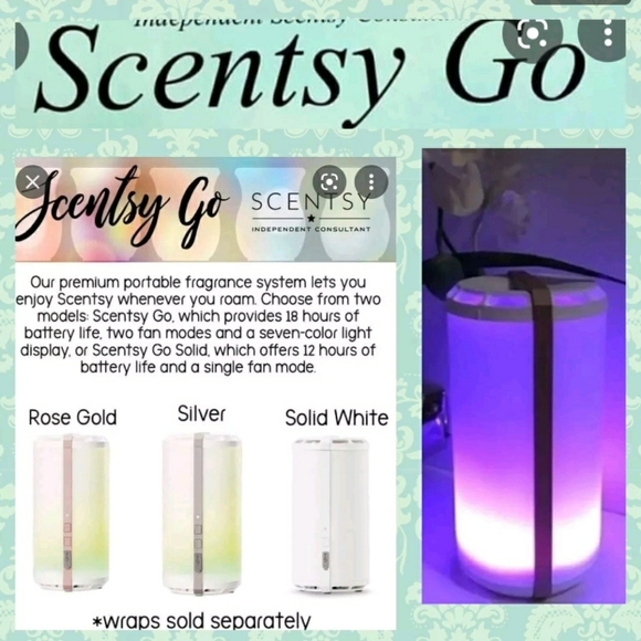 Scentsy Other - Scentsy Go in Silver Color NIB